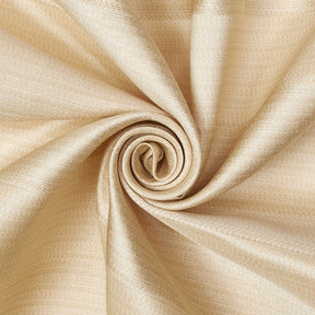 Extra Wide Striped Upholstery Jacquard Fabric SV571033 Champagne / Gold A2