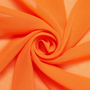Polyester Chiffon (60 Inch) Fabric SV571076 Orange Image A2