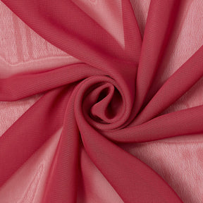 Polyester Chiffon (60 Inch) Fabric SV571078 Raspberry Image A2