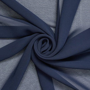 Polyester Chiffon (60 Inch) Fabric SV571082 Navy Blue Image A2