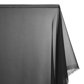 Polyester Chiffon (60 Inch) Fabric SV571083 Black Image A1