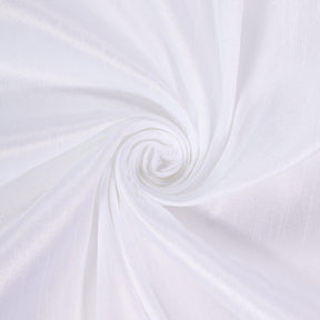 Polyester Dupioni Fabric SV571395 White 101 1