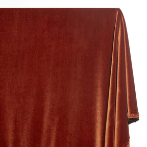 Stretch Velvet Fabric SV571489 Rust Image A1