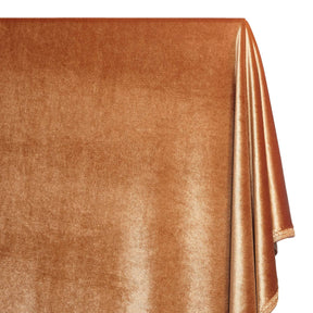Stretch Velvet Fabric SV571490 Copper Image A1