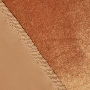 Stretch Velvet Fabric SV571490 Copper Image A5