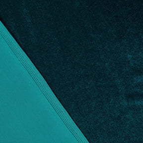 Stretch Velvet Fabric SV571492 Teal Image A5