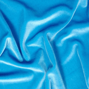 Stretch Velvet Fabric SV571493 Turquoise Image A4