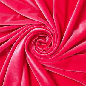 Stretch Velvet Fabric SV571495 American Beauty Image A2