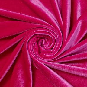 Stretch Velvet Fabric SV571496 Fuchsia Image A2
