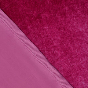 Stretch Velvet Fabric SV571499 Magenta Image A5