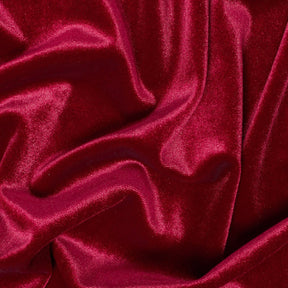 Stretch Velvet Fabric SV571500 Wine Image A4