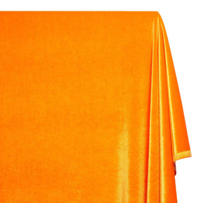 Stretch Velvet Fabric SV571503 Orange Image A1