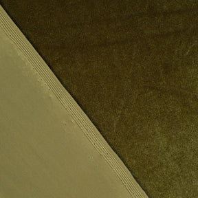 Stretch Velvet Fabric SV571505 Olive Image A5