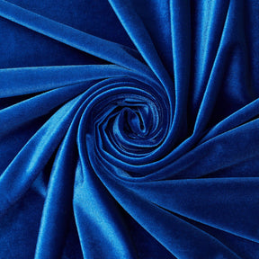 Stretch Velvet Fabric SV571508 Royal Blue Image A2