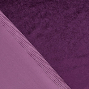 Stretch Velvet Fabric SV571509 Plum Image A5
