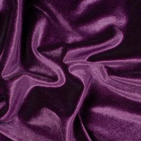 Stretch Velvet Fabric SV571509 Plum Image A4