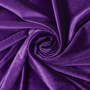 Stretch Velvet Fabric SV571510 Purple Image A2