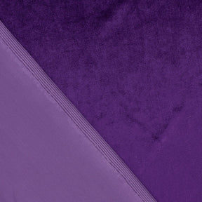 Stretch Velvet Fabric SV571510 Purple Image A5