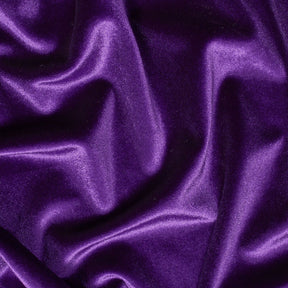 Stretch Velvet Fabric SV571510 Purple Image A4