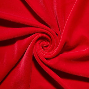 Micro Velvet Fabric SV571515 Red Image A2