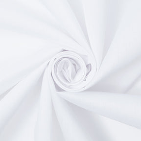 Cotton Polyester Broadcloth Fabric White SV571548 A2