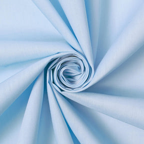 Cotton Polyester Broadcloth 58 60 Inch Fabric SV573829 Light Blue 1
