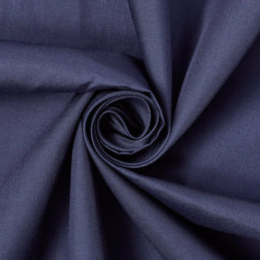 Cotton Polyester Broadcloth 58 60 Inch Fabric SV571444 Navy Blue 1