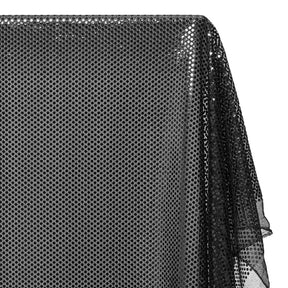 American Trans Knit Confetti Dot Sequins Fabric SV571593 Black / Black 2