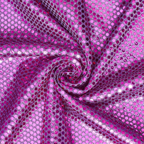 American Trans Knit Confetti Dot Sequins Fabric SV571596 Purple / Purple 1