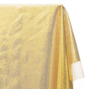 American Trans Knit Confetti Dot Sequins Fabric SV571599 Gold / Silver 2