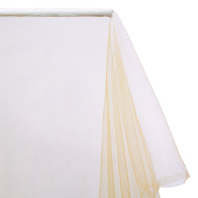 Polyester Tulle (54 Inch) Fabric SV571661 Gold Image A1