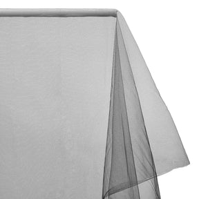 Polyester Tulle (54 Inch) Fabric SV571669 Black Image A1