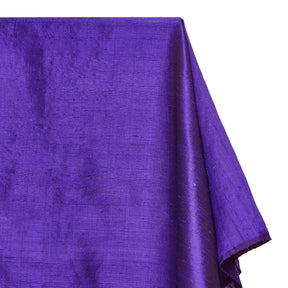 Silk Dupioni (54 inch) Fabric SV573566 Purple / Black Image A1