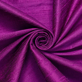 Silk Dupioni (54 inch) Fabric SV573568 Magenta / Black Image A2