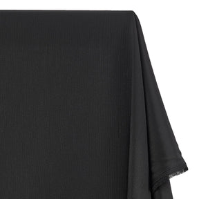 Crinkle Polyester Fabric SV573705 Black 2