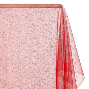 Sparkle Glitter Tulle Fabric SV573743 Red 2