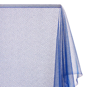 Sparkle Glitter Tulle Fabric SV573744 Royal Blue 2