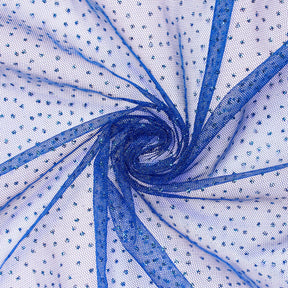 Sparkle Glitter Tulle Fabric SV573744 Royal Blue 1