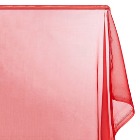 Sheer Voile 118 Inch Fire Retardant Fabric SV573771 Red A1
