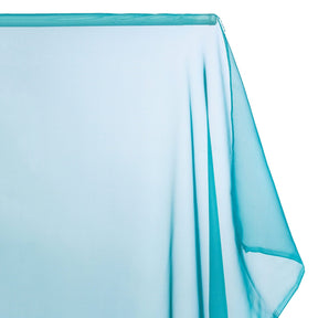 Sheer Voile 118 Inch Fire Retardant Fabric SV573772 Turquoise A1