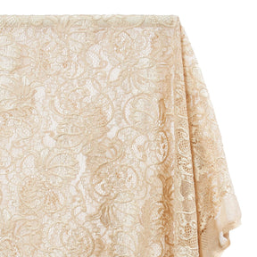 Victoria Stretch Lace Fabric SV573879 Nude A1