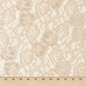 Victoria Stretch Lace Fabric SV573879 Nude A9