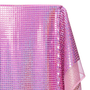 Hologram Square Sequins Fabric SV573896 Lilac 2