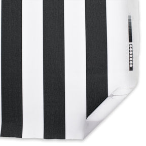 Ottertex Waterproof Canvas Stripes Print Fabric SV574341 - Black Image A5