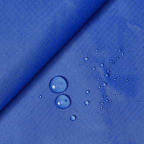Ottertex® Nylon Ripstop – Waterproof (PU Coated) & Water Repellent (DWR) – 70D, 2.1 oz Fabric SV574439 Royal Blue Image A4