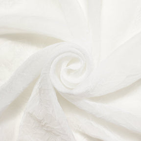 Crushed Voile 110 Inch Fabric SV574554 Off White A2