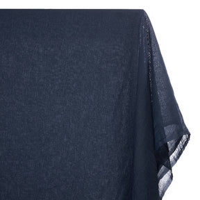 Crushed Voile 110 Inch Fabric SV574559 Navy Blue A1