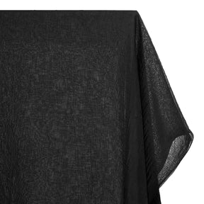 Crushed Voile 110 Inch Fabric SV574560 Black A1