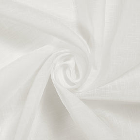 Gasa Linen Sheer Voile Fabric SV574645 Off White 1