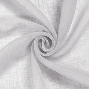 Gasa Linen Sheer Voile Fabric SV574647 Silver 1